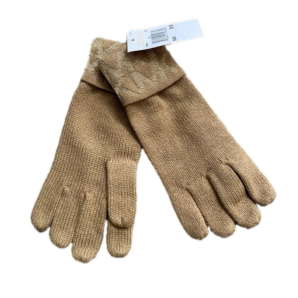MICHAEL Michael Kors Repeat Brand Logo Gloves